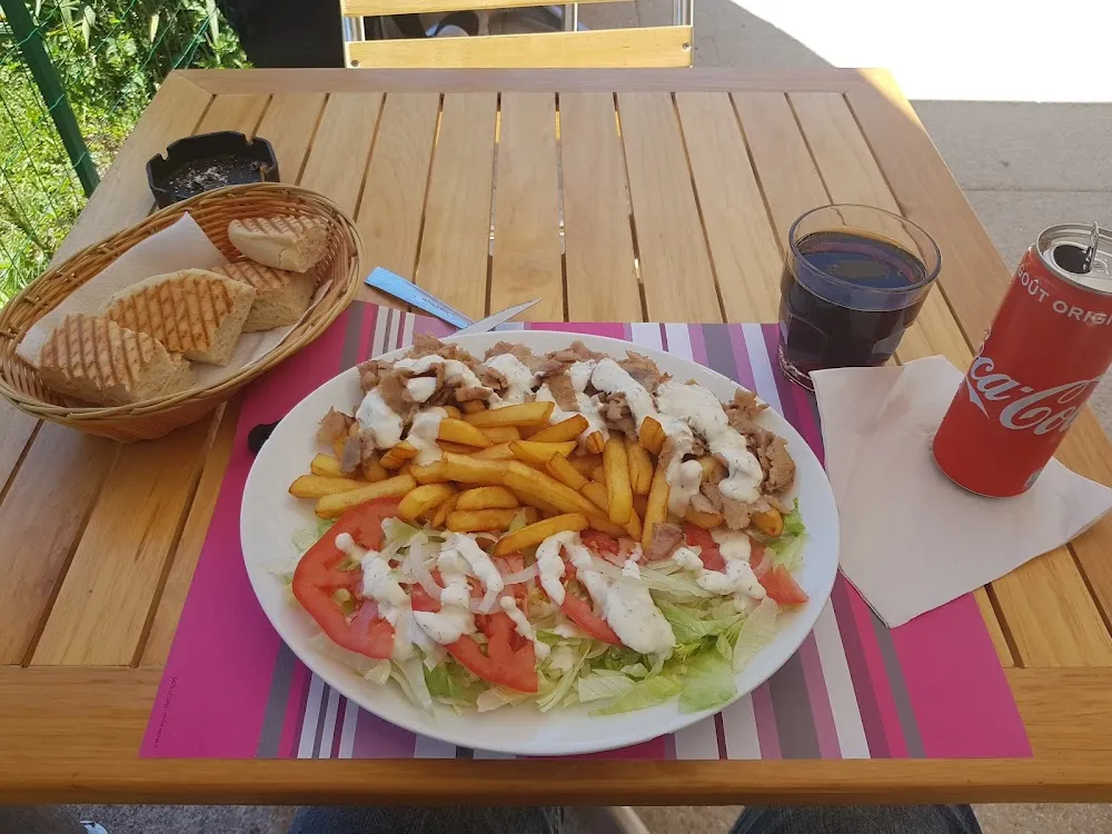 Assiette Kebab Au Poulet